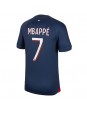 Billige Paris Saint-Germain Kylian Mbappe #7 Hjemmedrakt 2023-24 Kortermet